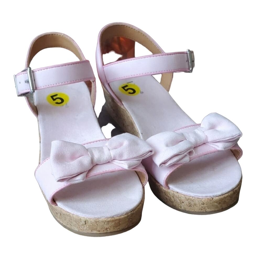 NWT Ugg Milley Bow Cork Wedge (5/EUR 35) - Picture 2 of 7